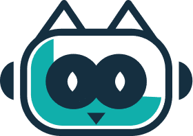 Logo of a robot cat | Junia.ai