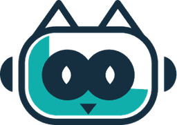 Logo of a robot cat | Junia.ai