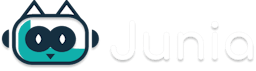 Logo of a robot cat | Junia.ai